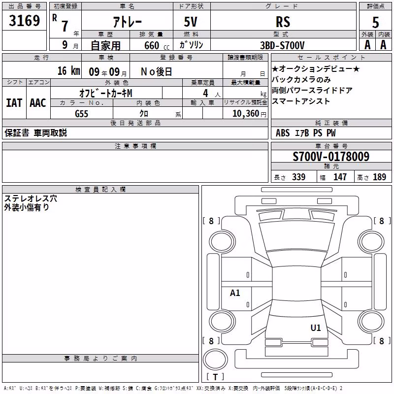 DAIHATSU ATRAI