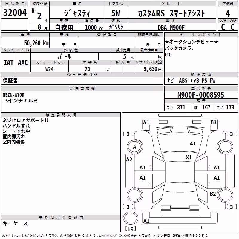 SUBARU JUSTY