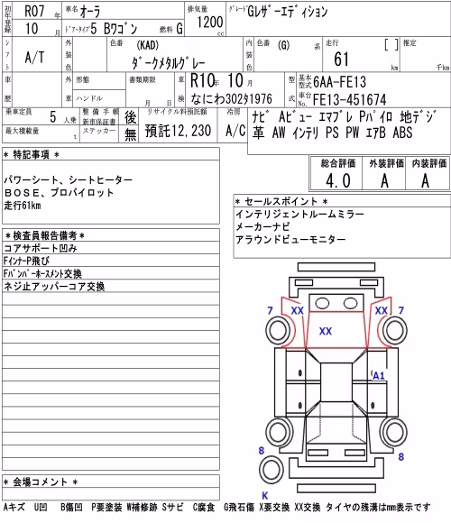 NISSAN AURA