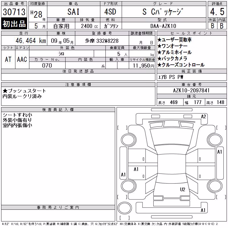TOYOTA SAI