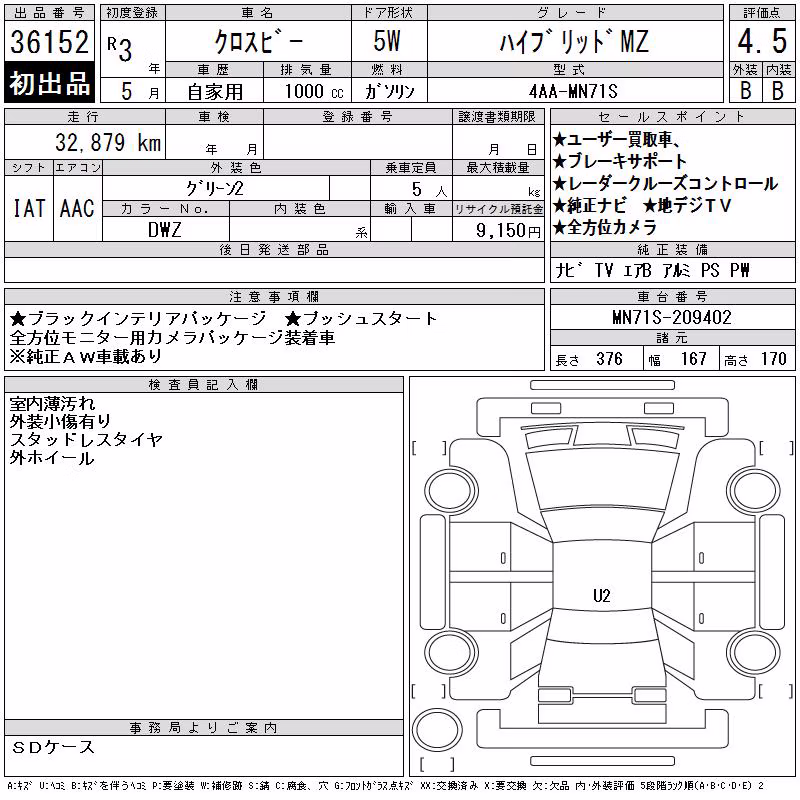 SUZUKI XBEE