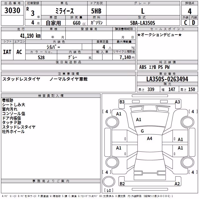 DAIHATSU MIRA E:S