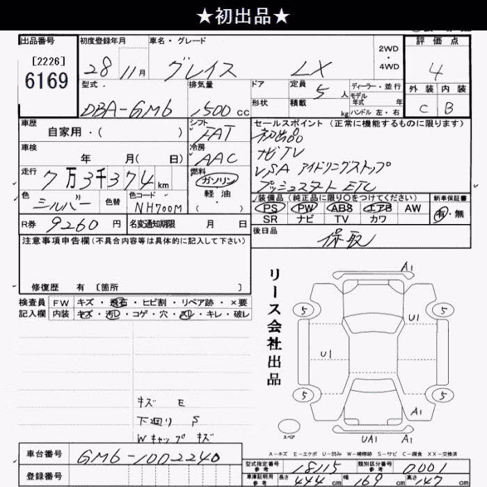 HONDA GRACE