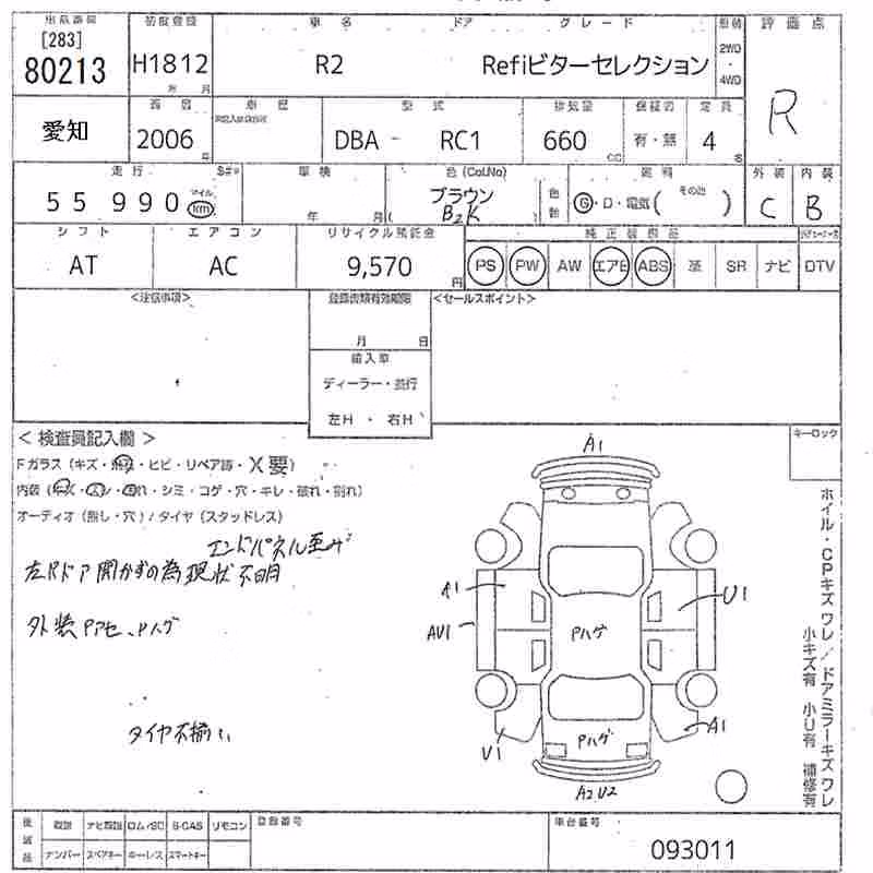 SUBARU R2