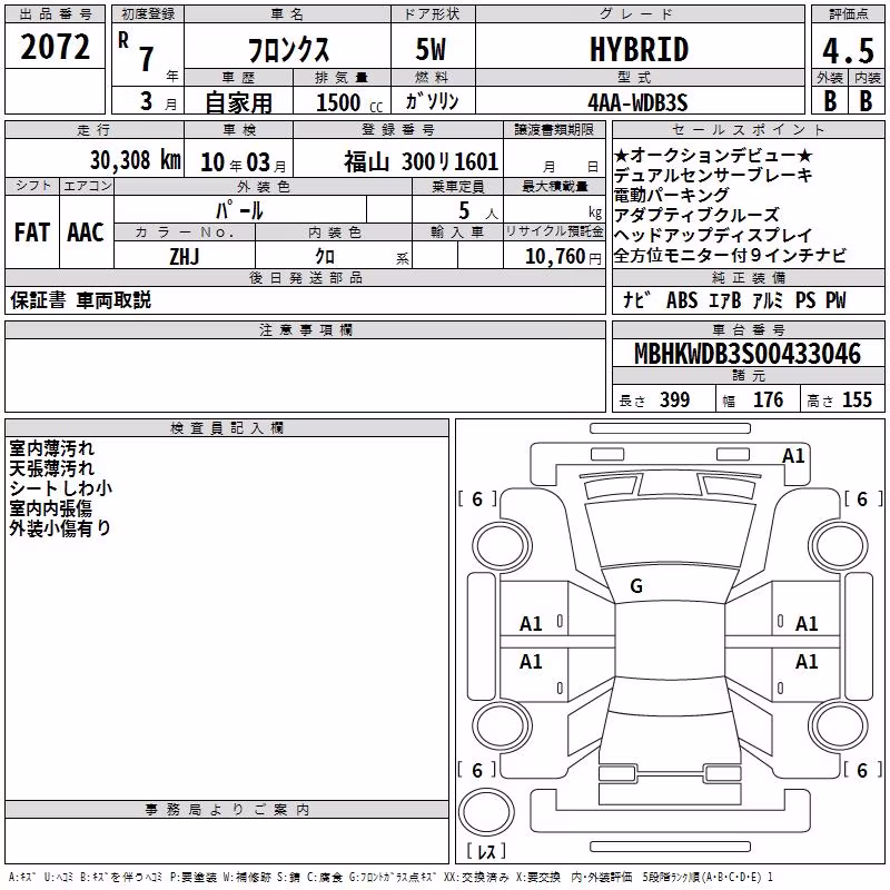 SUZUKI FRONX