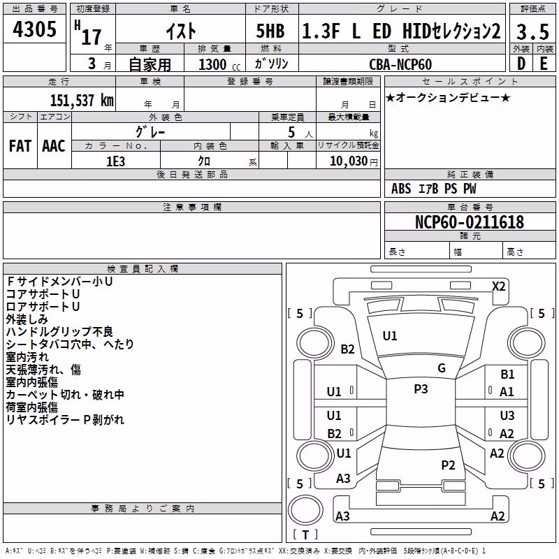 TOYOTA IST