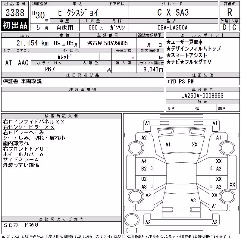 TOYOTA PIXIS JOY