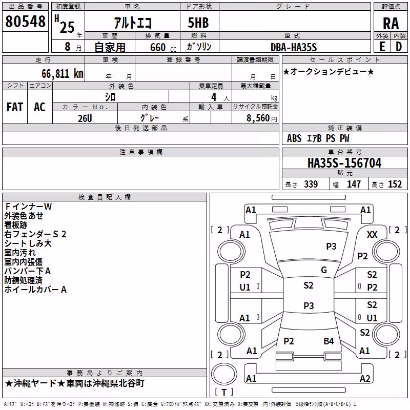 SUZUKI ALTO