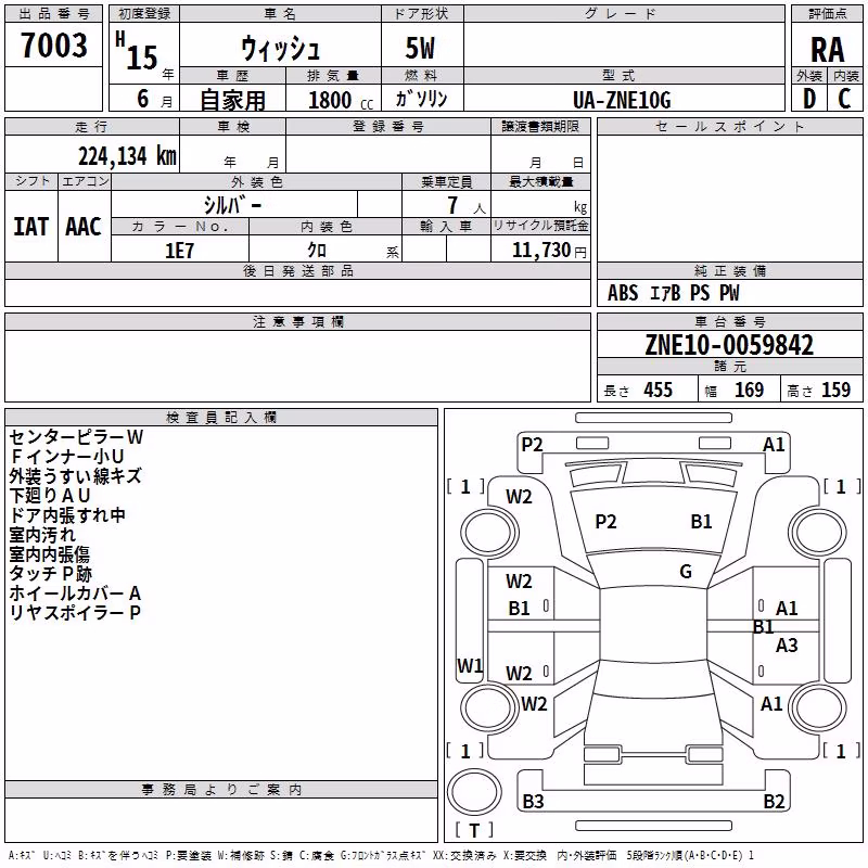 TOYOTA WISH