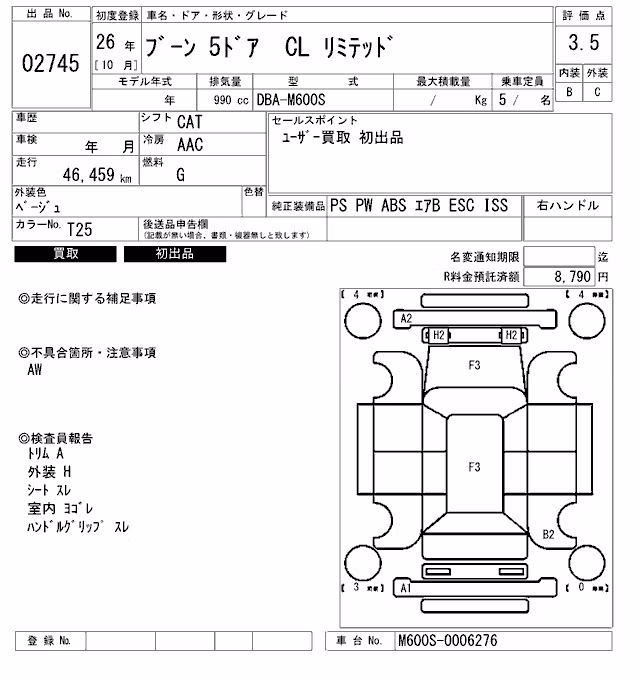 DAIHATSU BOON