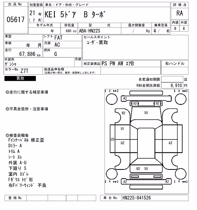 SUZUKI KEI
