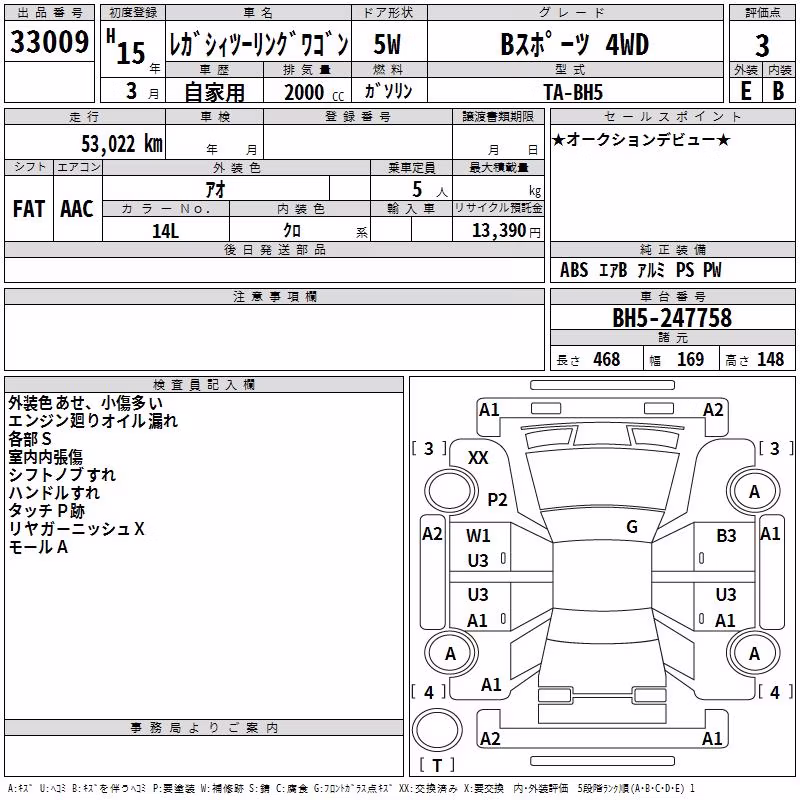 SUBARU LEGACY