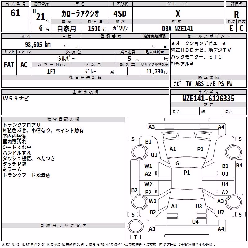 TOYOTA COROLLA AXIO