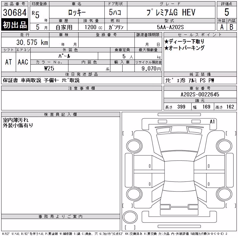 DAIHATSU ROCKY