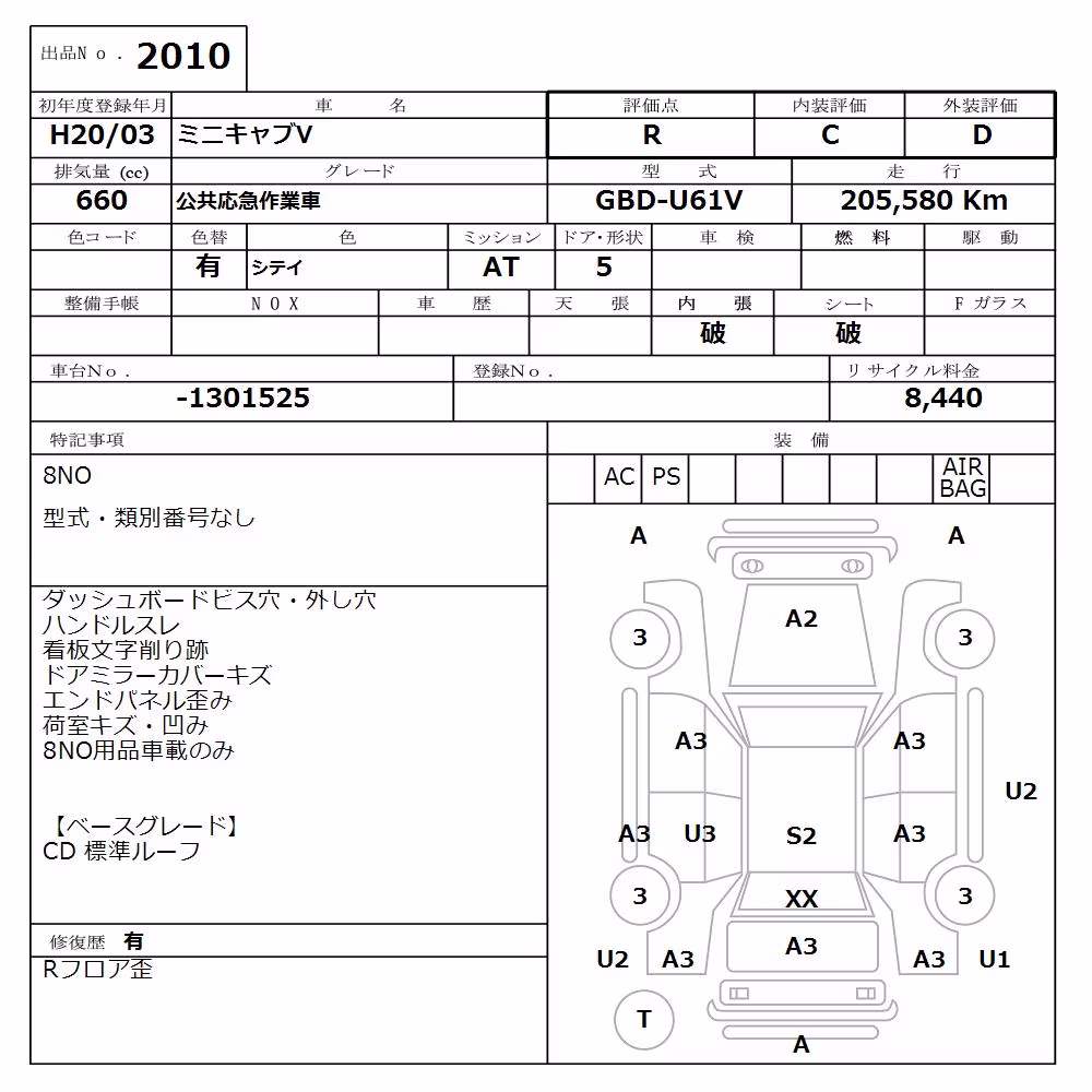 MITSUBISHI MINICAB