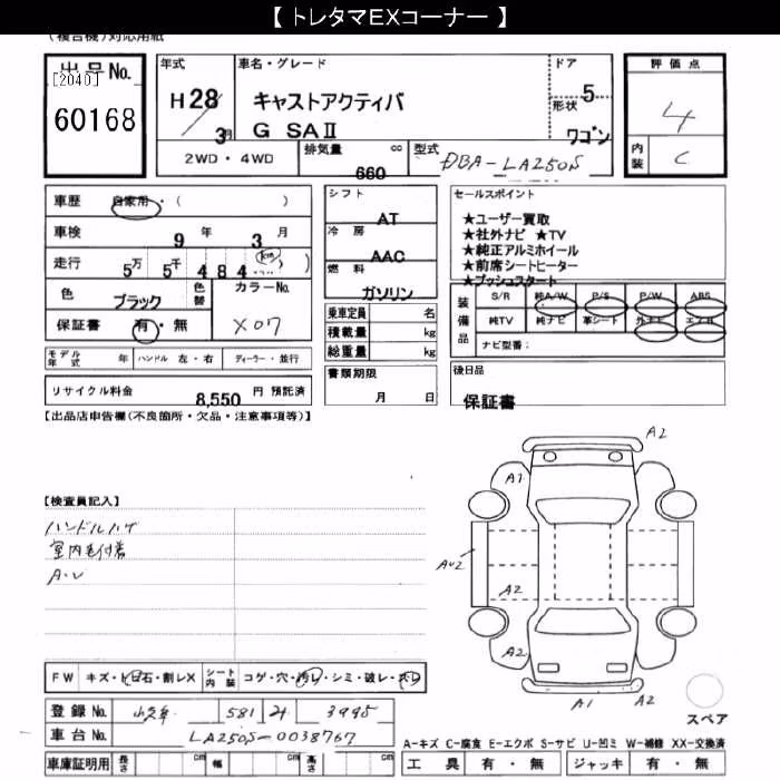 DAIHATSU CAST