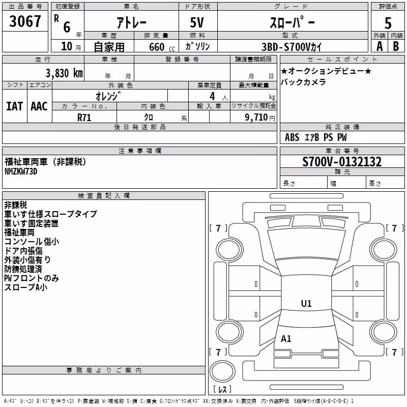 DAIHATSU ATRAI