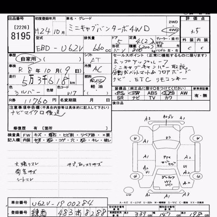MITSUBISHI MINICAB