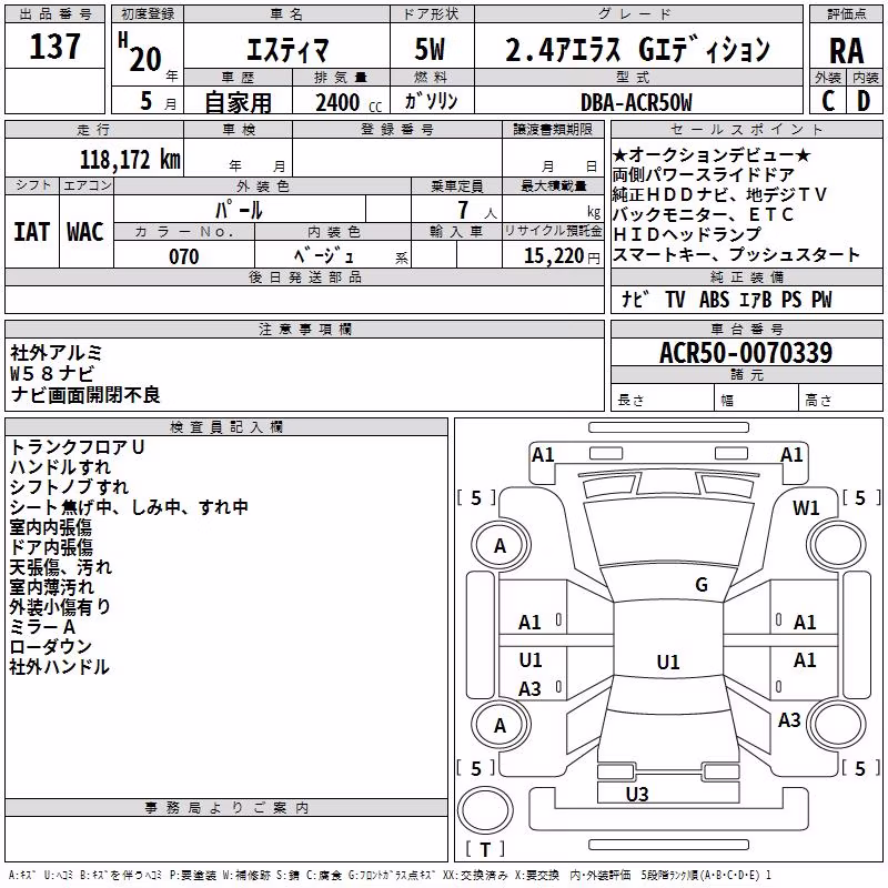 TOYOTA ESTIMA