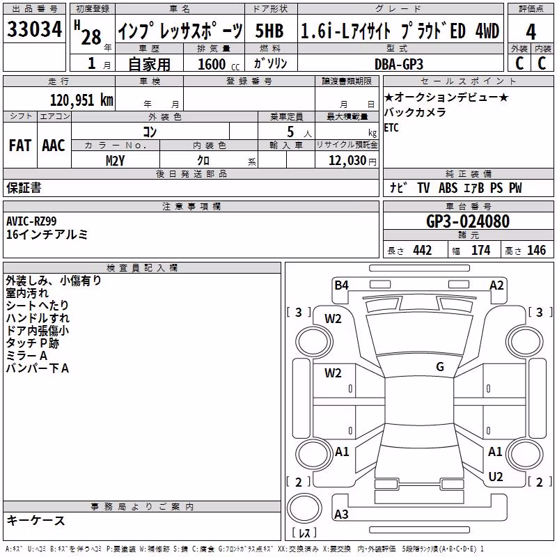 SUBARU IMPREZA