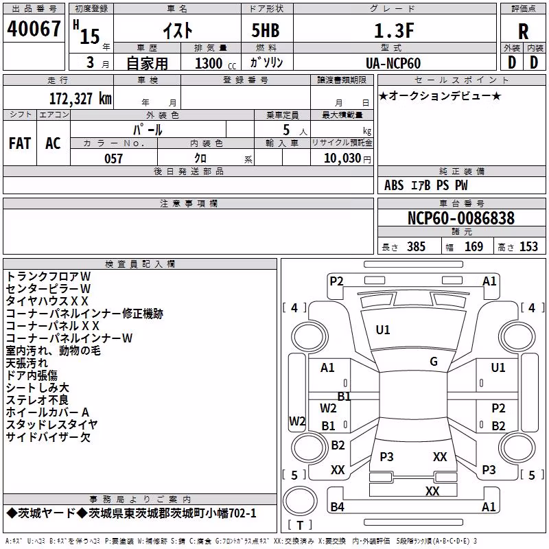 TOYOTA IST