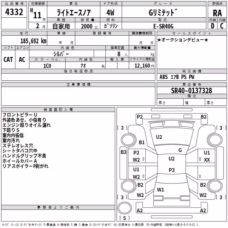 TOYOTA LITE ACE NOAH