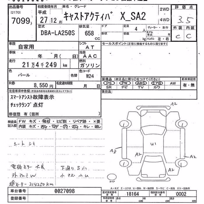 DAIHATSU CAST
