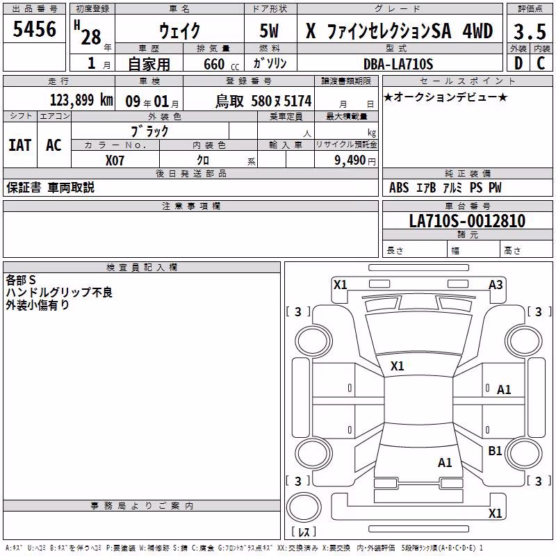 DAIHATSU WAKE