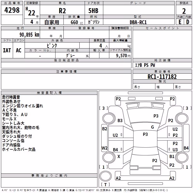 SUBARU R2