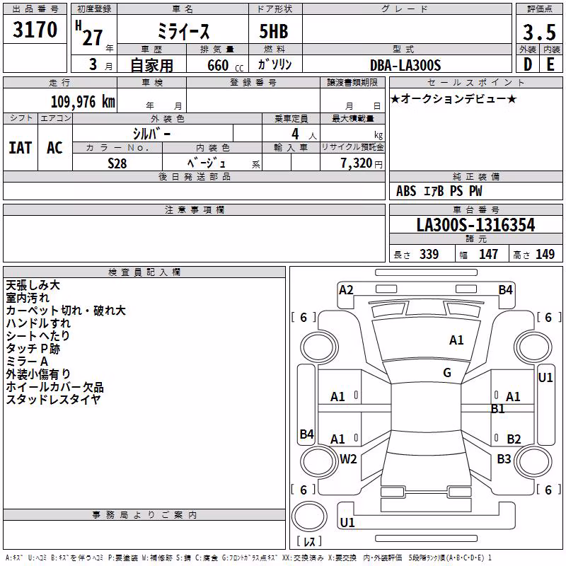 DAIHATSU MIRA E:S
