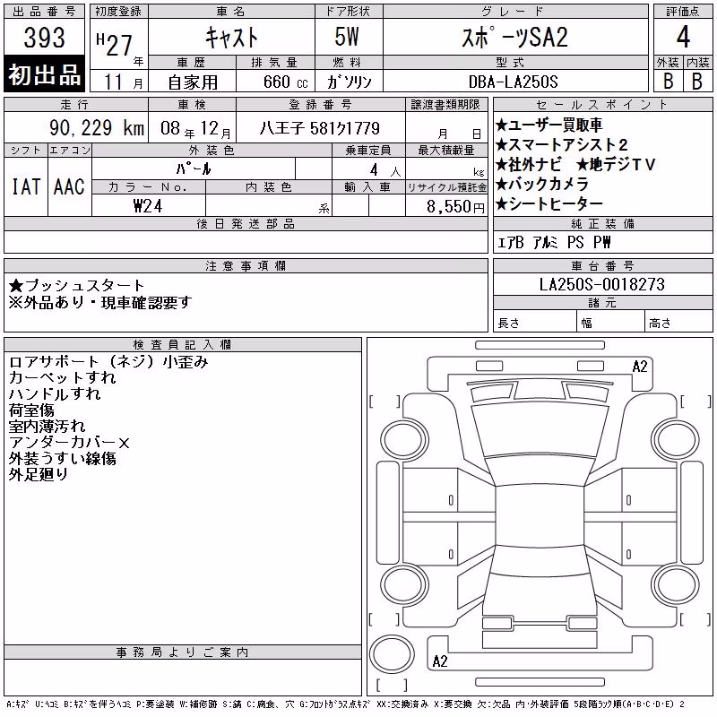 DAIHATSU CAST