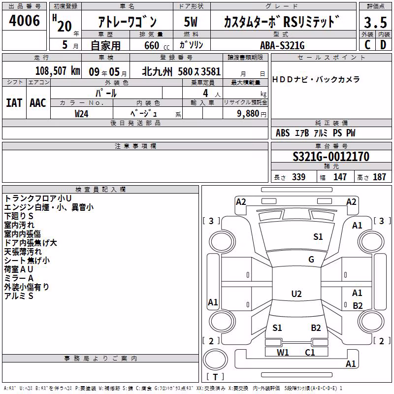 DAIHATSU ATRAI