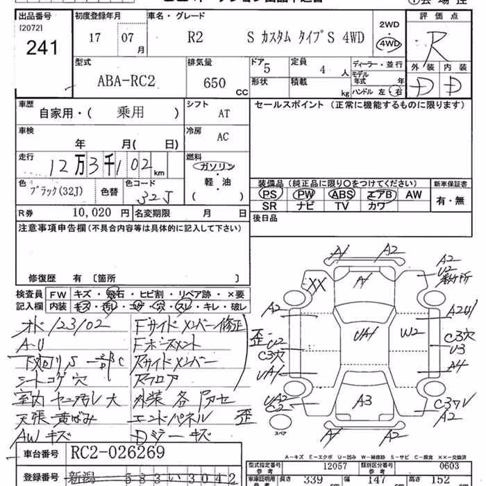 SUBARU R2