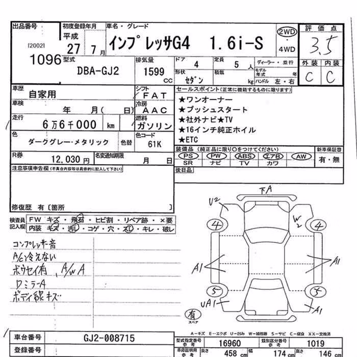 SUBARU IMPREZA
