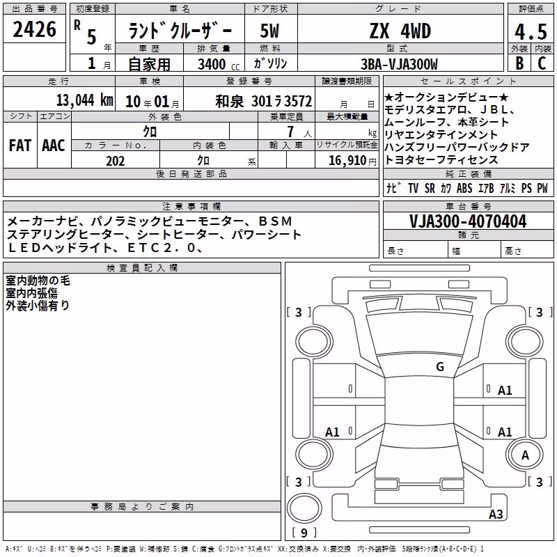 TOYOTA LAND CRUISER