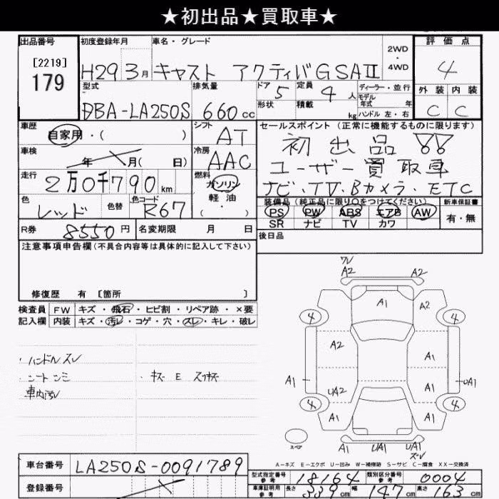 DAIHATSU CAST