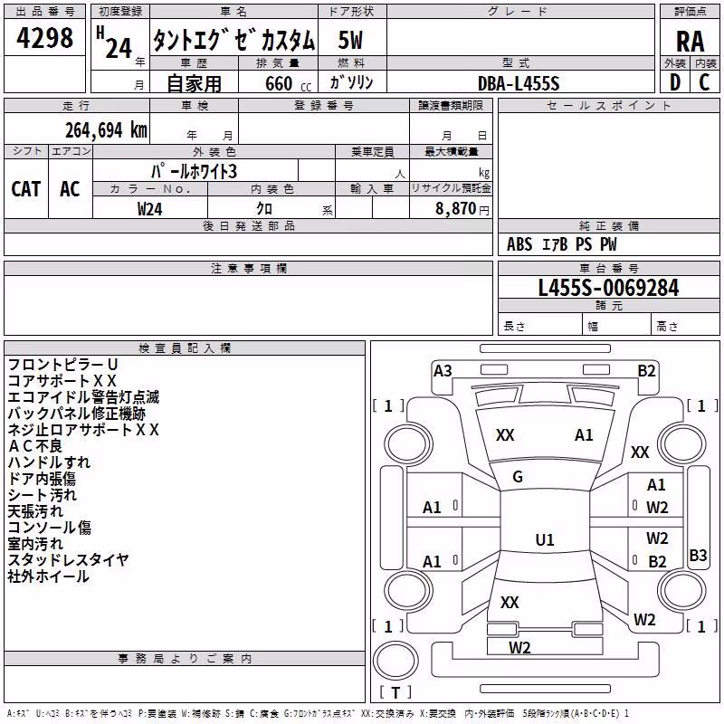 DAIHATSU TANTO EXE