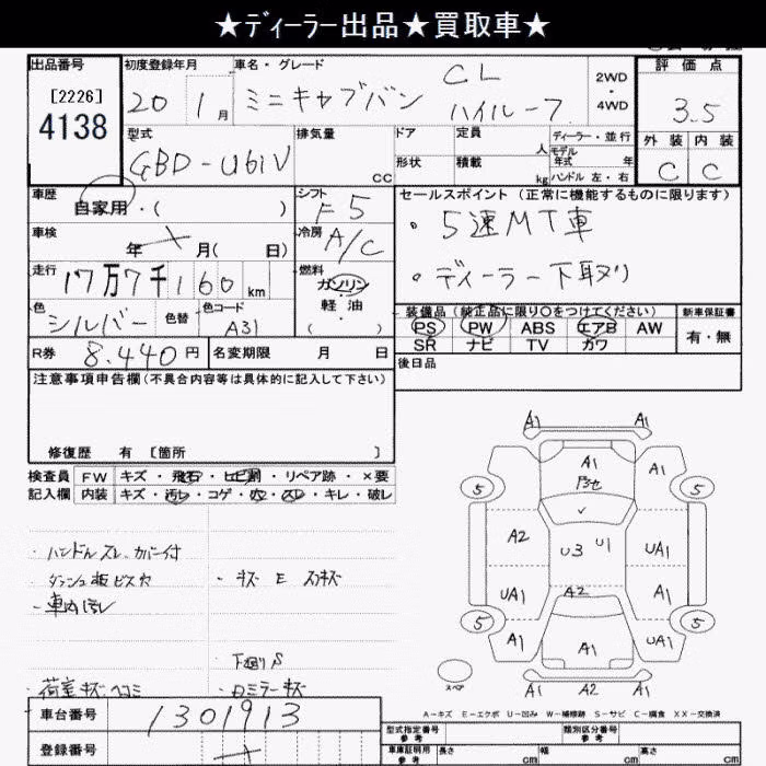 MITSUBISHI MINICAB