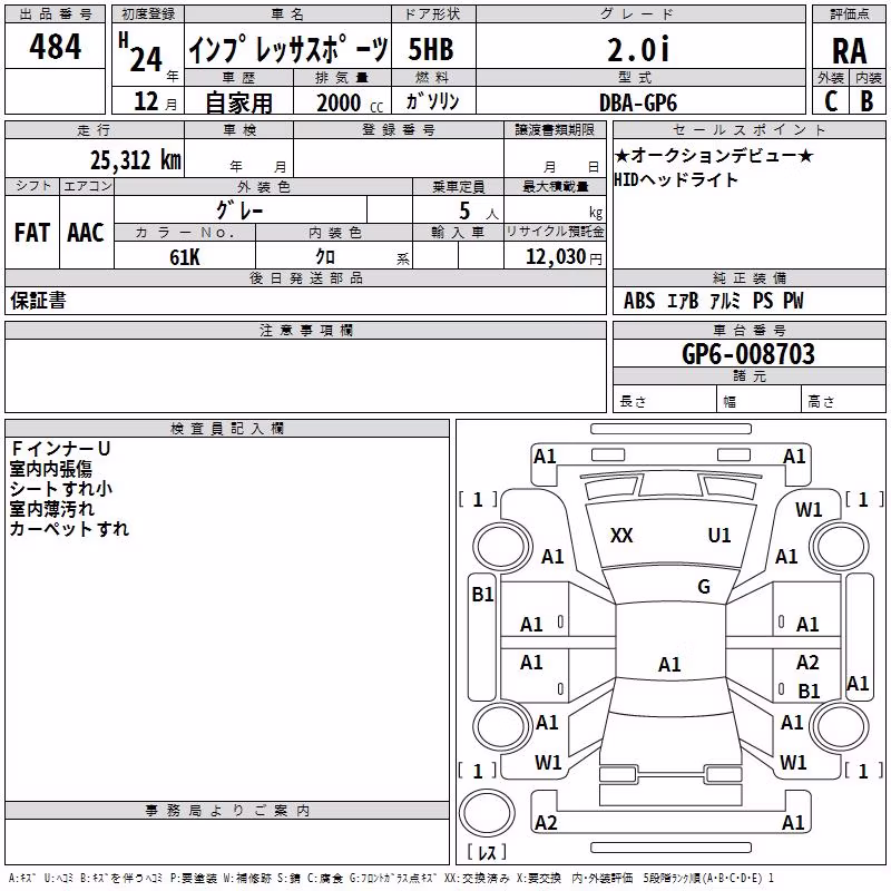 SUBARU IMPREZA