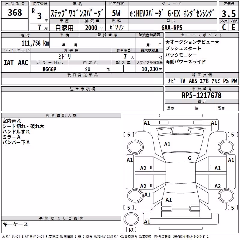 HONDA STEPWGN