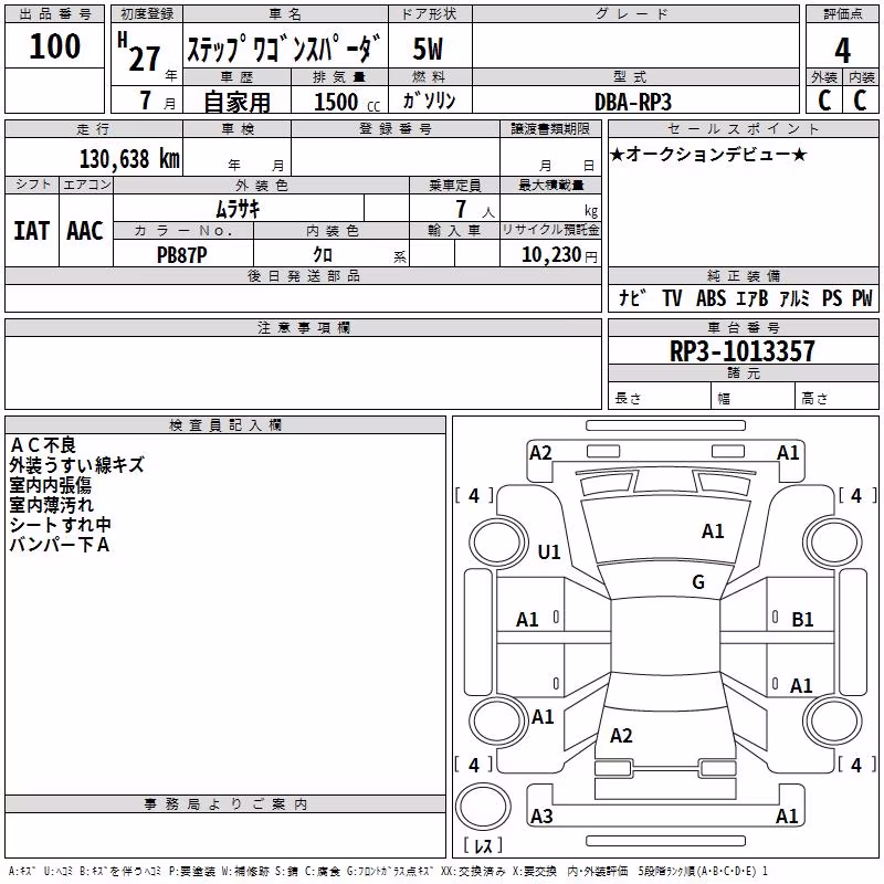 HONDA STEPWGN