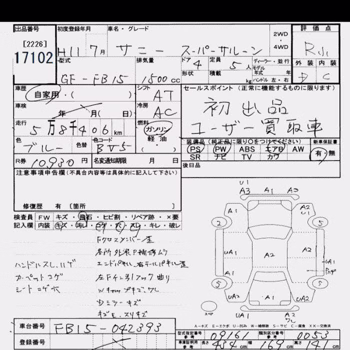 NISSAN SUNNY
