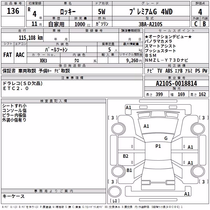 DAIHATSU ROCKY