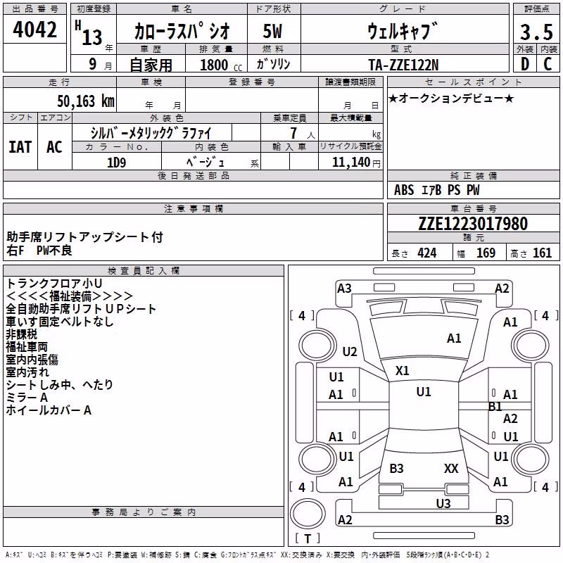 TOYOTA COROLLA SPACIO