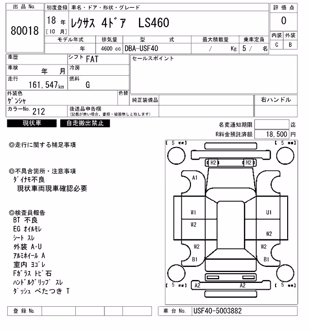 LEXUS LS460