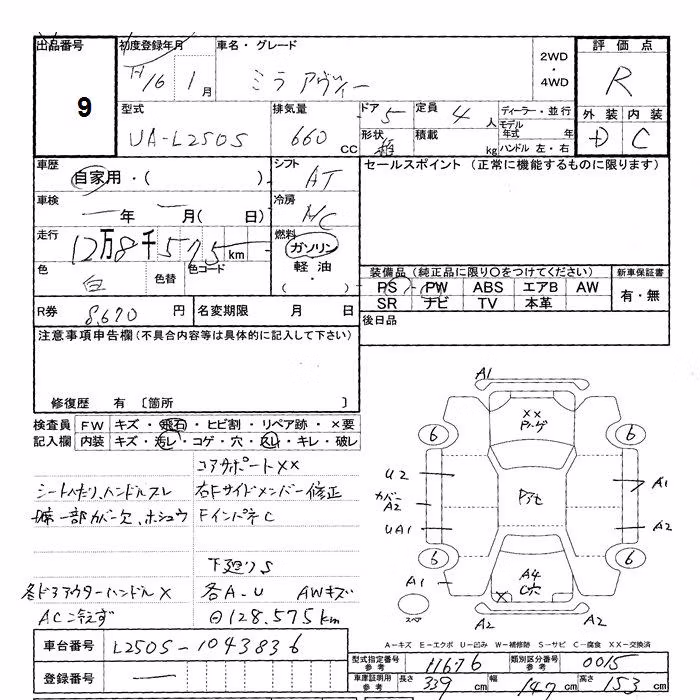DAIHATSU MIRA AVY