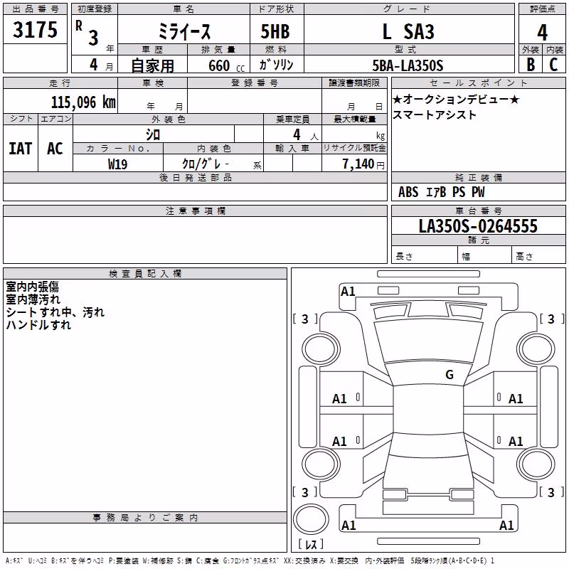 DAIHATSU MIRA E:S