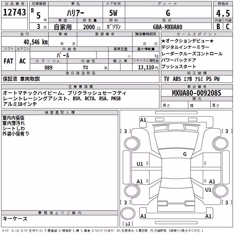 TOYOTA HARRIER