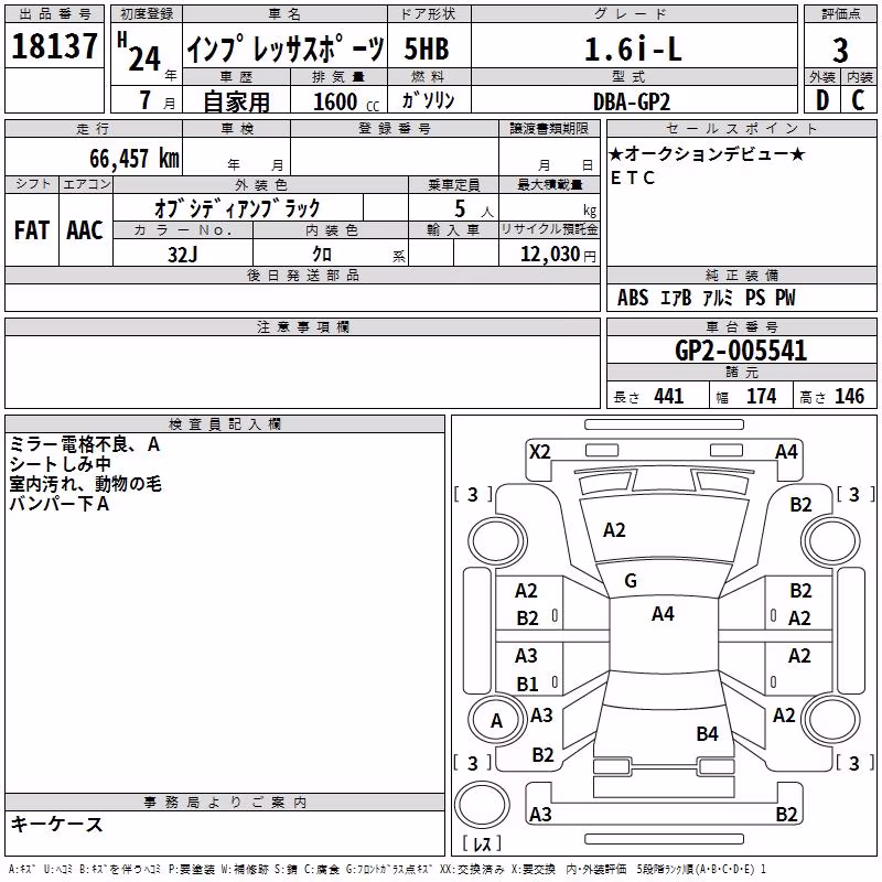 SUBARU IMPREZA