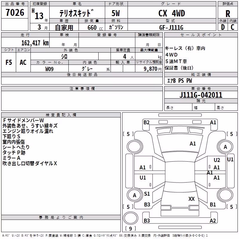 DAIHATSU TERIOS KID